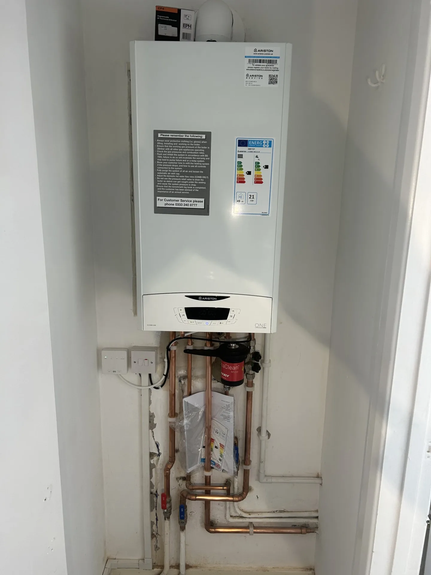 Full Combi Boiler Installation in Lewisham